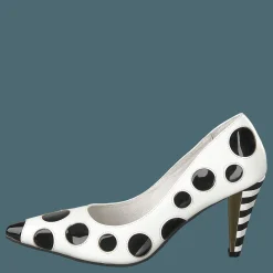 Lola Ramona Ramona White/black Dots Vit Sale