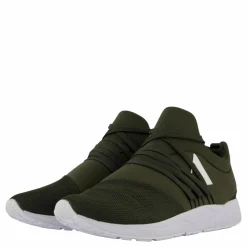ARKK Copenhagen Raven Mesh PET S-E15 Dark Army White - Men Vit Outlet