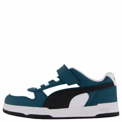 Puma Rbd Game Low Ac+ps Cold Green- Black- Whi Vit, Blå, Grön och Flerfärgad New