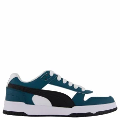 Puma Rbd Game Low Jr Cold Green- Black- Whi Flerfärgad Clearance