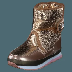 Rubber Duck Rd Cracked Metallic Kids Rose Gold Brun New