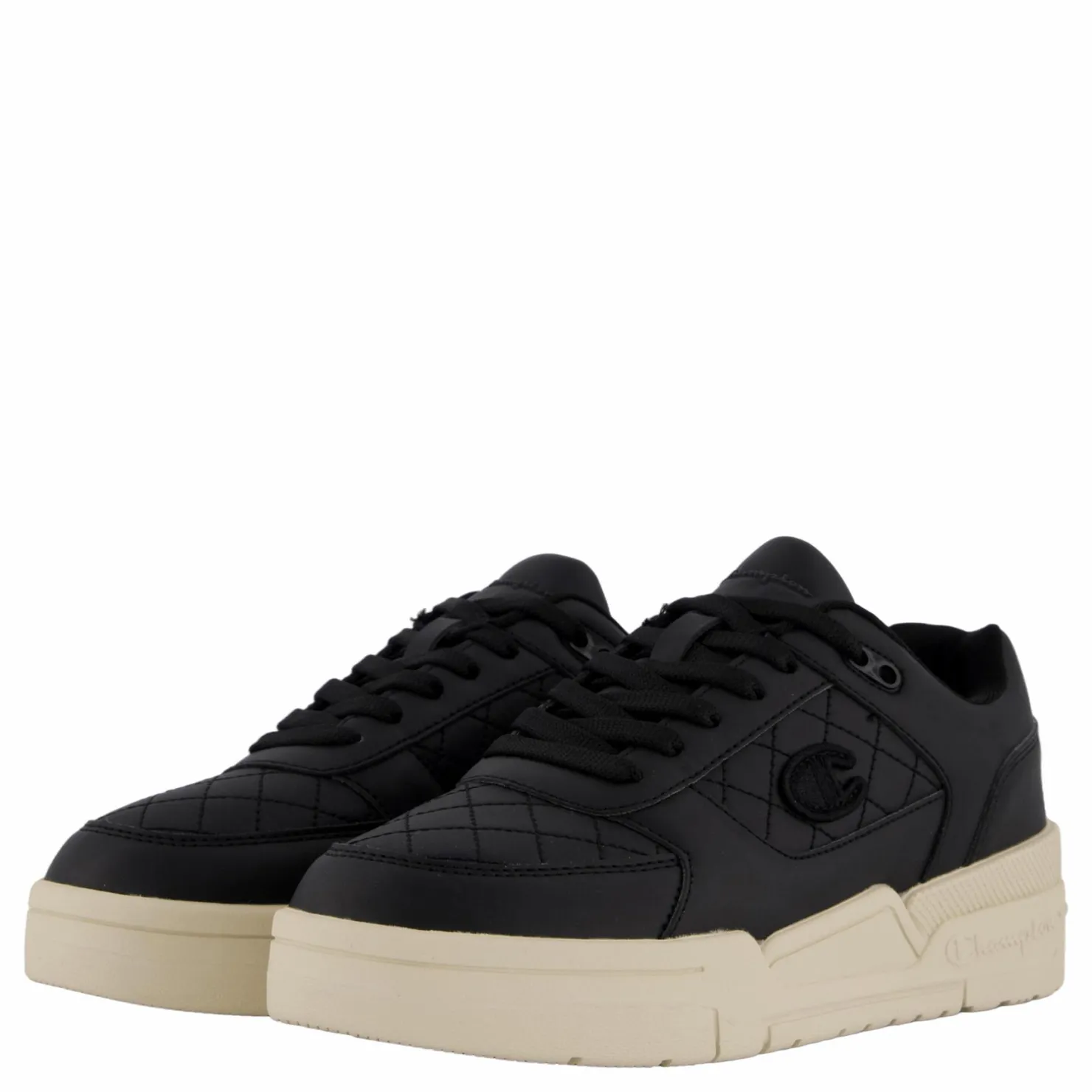 Champion Rd18 Heritage Quilt Low Cut Sh Black Beauty A Svart Hot
