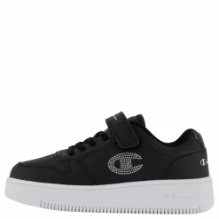 Champion Rd18 Platform Glitter G Ps Low Black Beauty Svart New