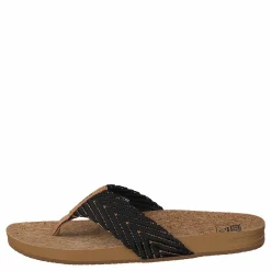 Reef Cushion Strand Black/natural Brun Sale