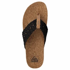 Reef Cushion Strand Black/natural Brun Sale