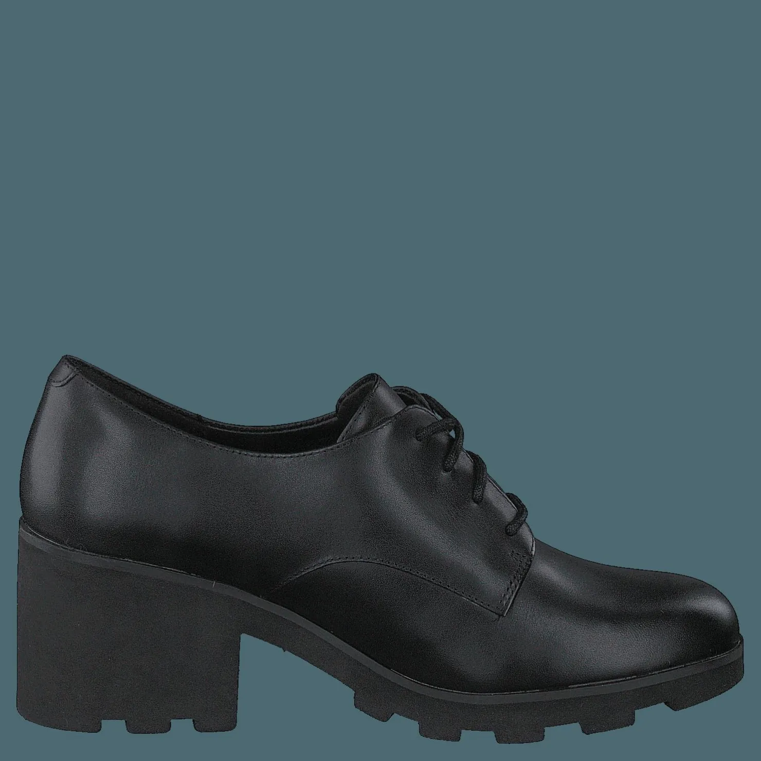 Clarks Rene Lace Black Leahter Svart Clearance