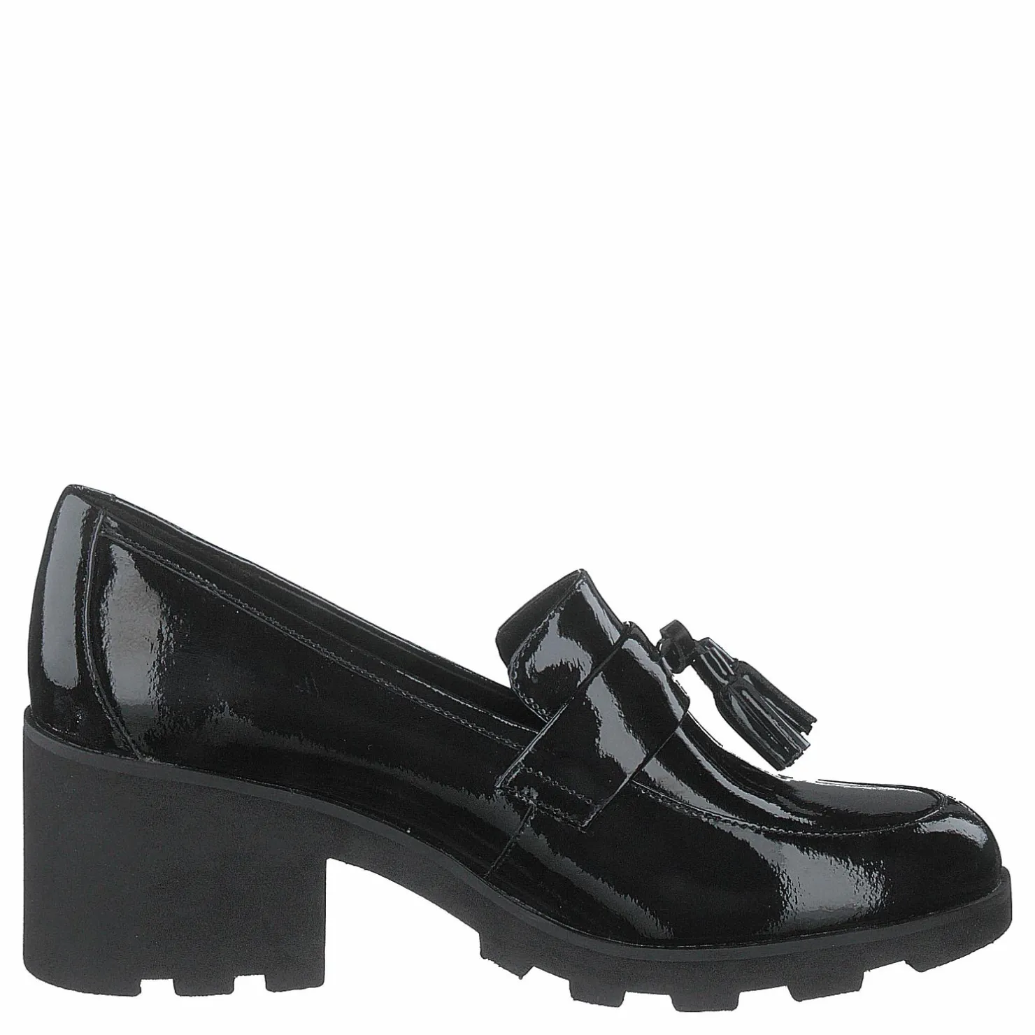 Clarks Rene Loafer Black Patent Svart Sale