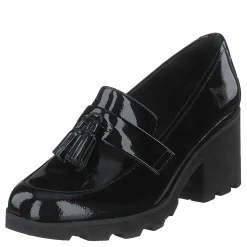 Clarks Rene Loafer Black Patent Svart Sale