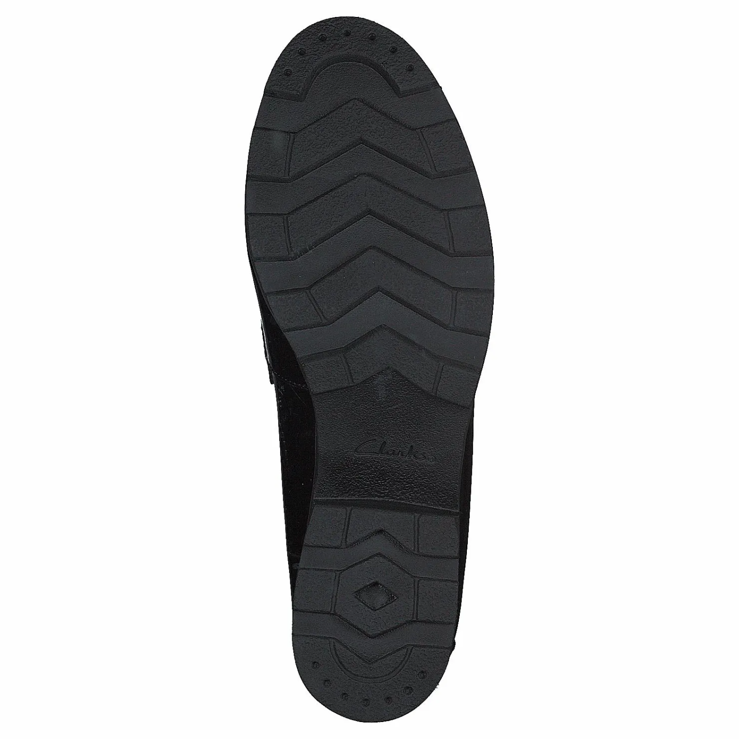 Clarks Rene Loafer Black Patent Svart Sale
