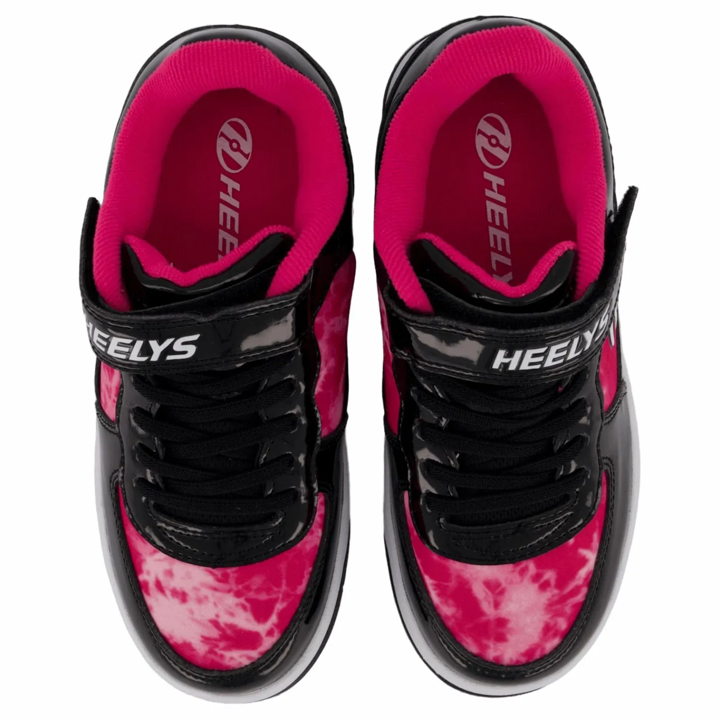 Heelys Reserve Low X2 Black/pink/white Pu Flerfärgad New