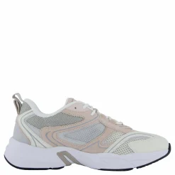 Calvin Klein Retro Tennis Su-mesh Wn Creamy White/whisper Pink/ Oys Rosa, Grå och Vit Outlet