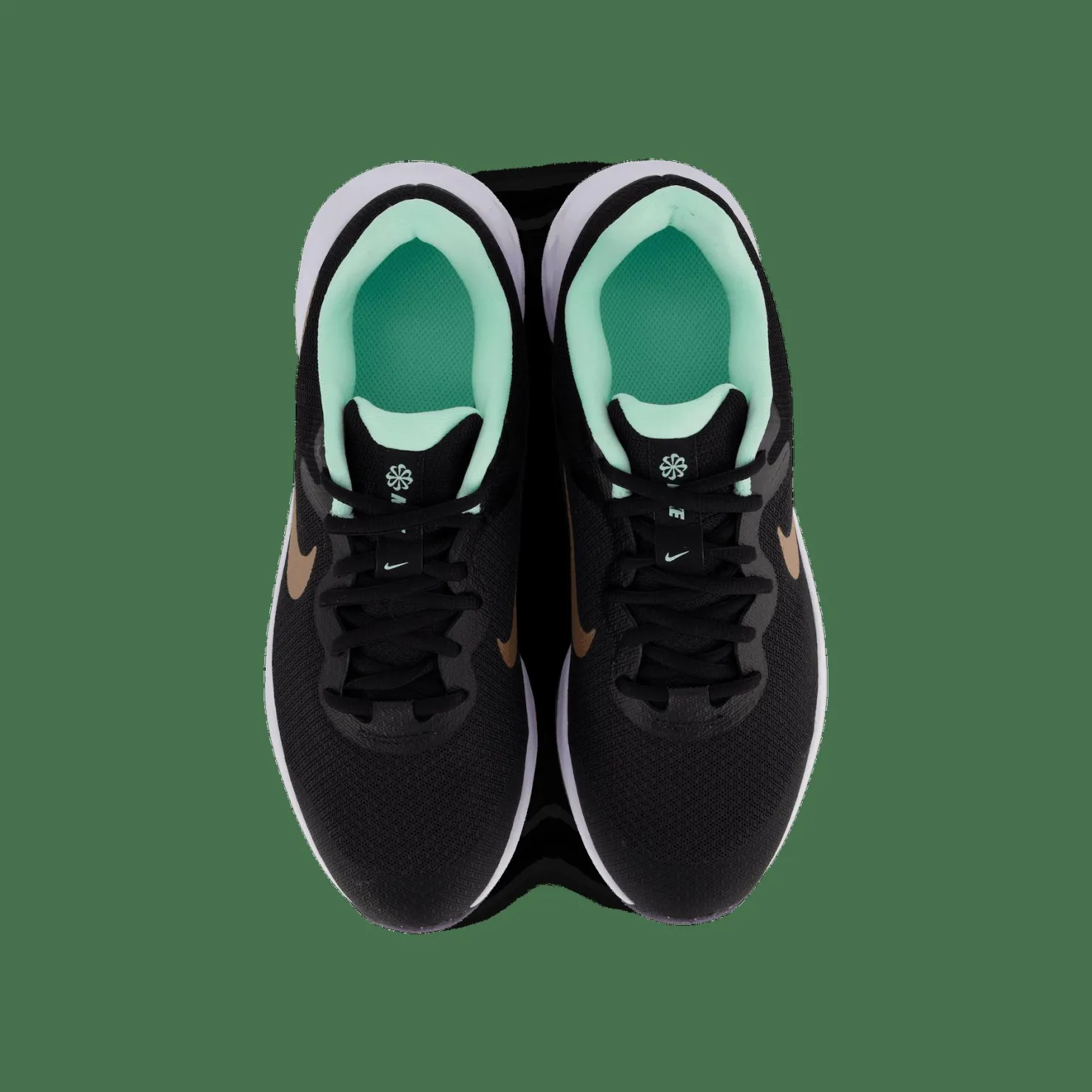 Nike Revolution 6 GS Big kids Black/mtlc Red Bronze-mint Foa Svart Online