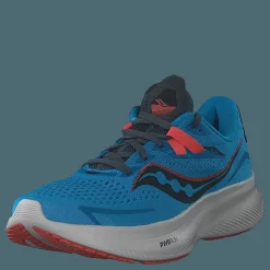 Saucony Ride 15 Ocean/shadow Blå Outlet