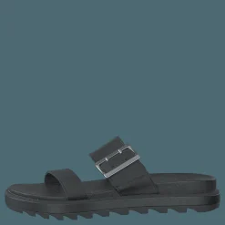 Sorel Roaming Buckle Slide Black Svart Outlet
