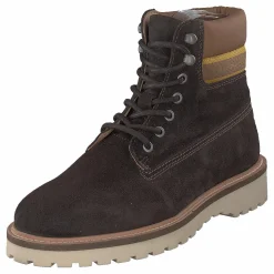 Gant Roden Mid Lace Boot Dk Brown+toffee Brun Best