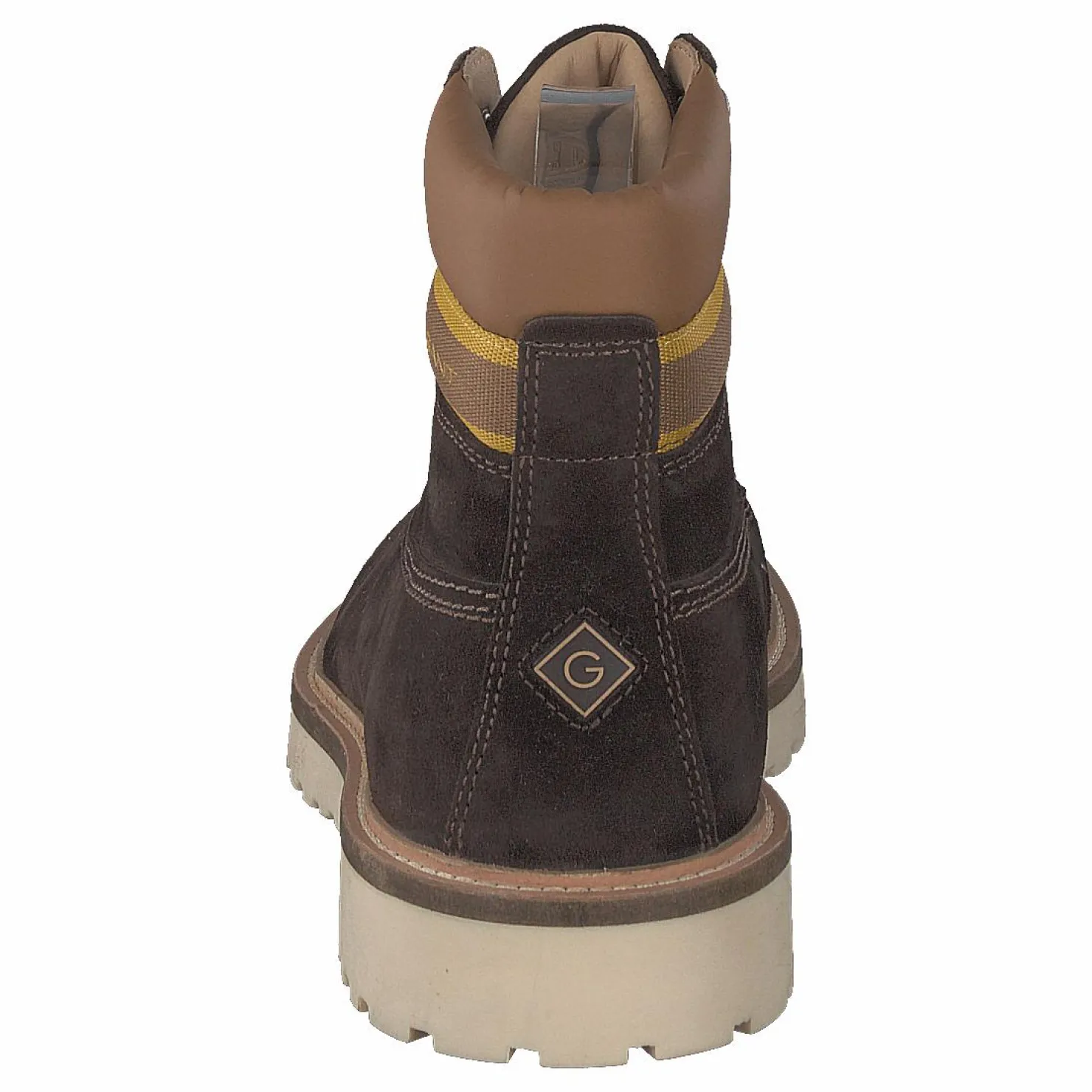 Gant Roden Mid Lace Boot Dk Brown+toffee Brun Best