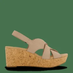 Clarks Rose Erin Sand Nubuck Beige Outlet