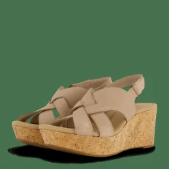 Clarks Rose Erin Sand Nubuck Beige Online