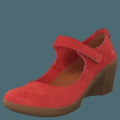 Art Rotterdam Coral Suede Röd Online