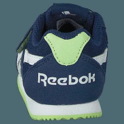 Reebok Classic Royal Classic Jog 2 Kc Washed Blue/White/Lime Glow Blå Best