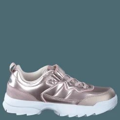 Leaf Ruka Pink Rosa och Metallisk Clearance