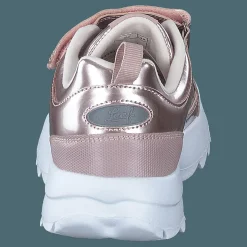 Leaf Ruka Pink Rosa och Metallisk Clearance