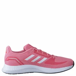 adidas Run Falcon 2.0 Shoes Super Pop / Cloud White / Solar Red Rosa