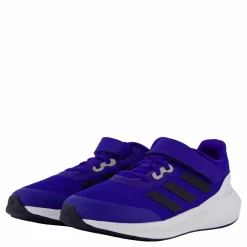 adidas RunFalcon 3.0 Elastic Lace Top Strap Shoes Lucid Blue / Legend Ink / Cloud White Blå Clearance