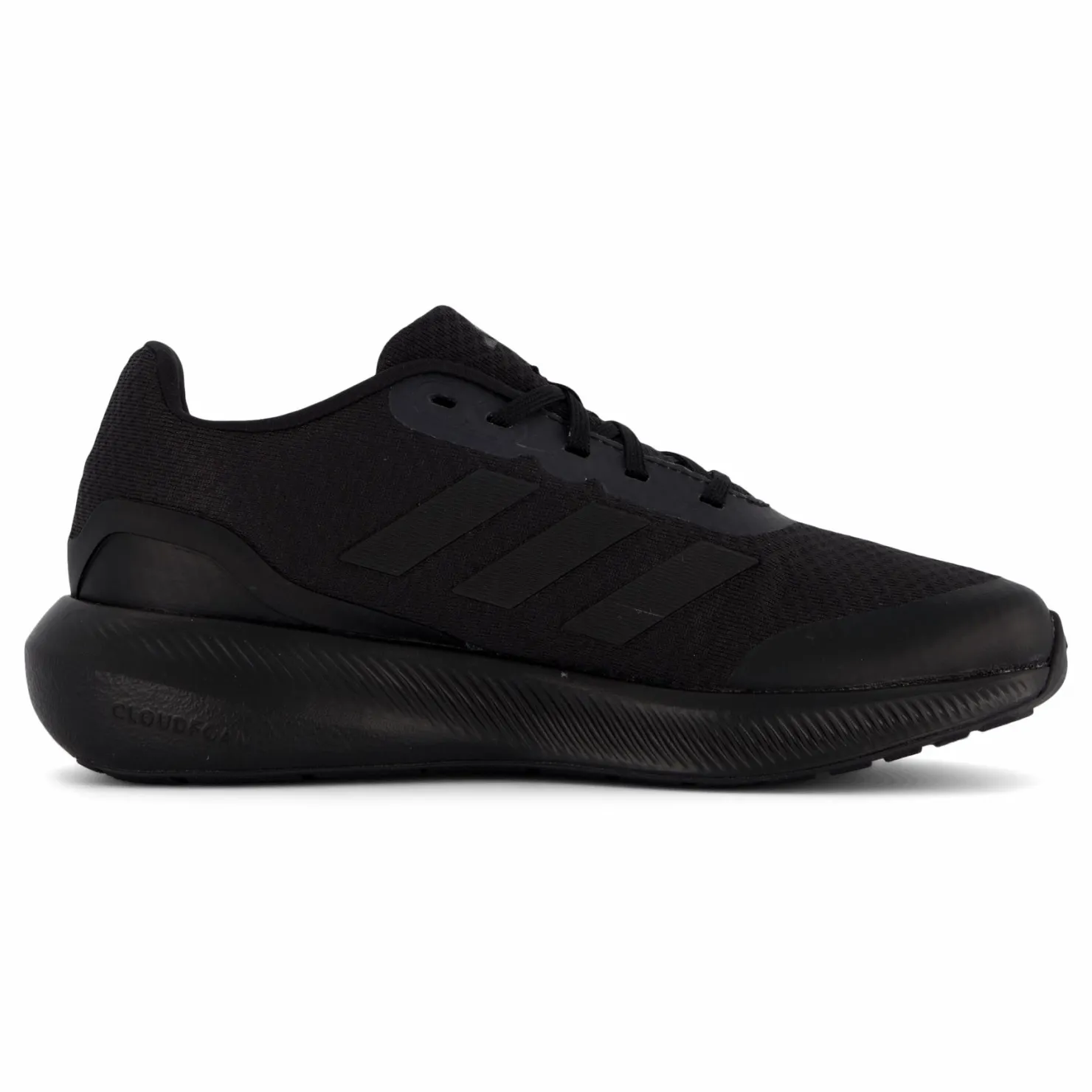 adidas RunFalcon 3 Lace Shoes Core Black / Core Black / Core Black Svart Best