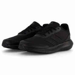 adidas RunFalcon 3 Lace Shoes Core Black / Core Black / Core Black Svart Best