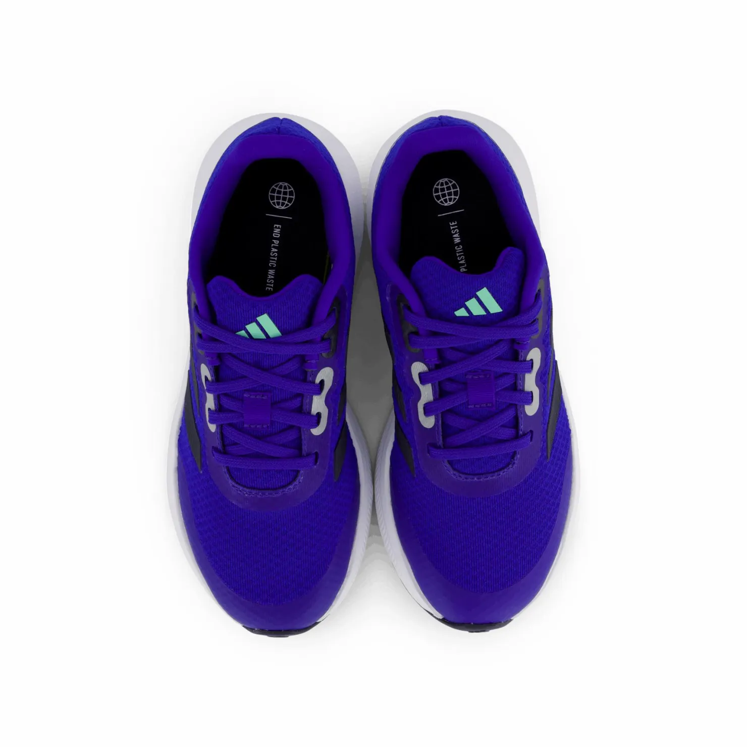 adidas RunFalcon 3 Lace Shoes Lucid Blue / Legend Ink / Cloud White Lila Clearance