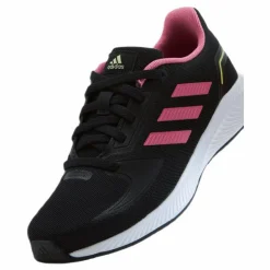 adidas Runfalcon 2.0 Shoes Core Black / Rose Tone / Pulse Yellow Svart New