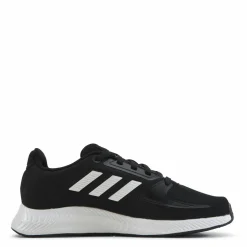 adidas Runfalcon 2.0 Shoes Core Black / Cloud White / Silver Metallic Svart New
