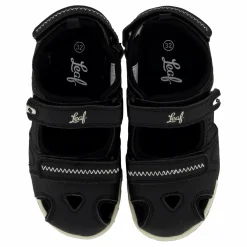 Leaf Runn Black Svart Discount