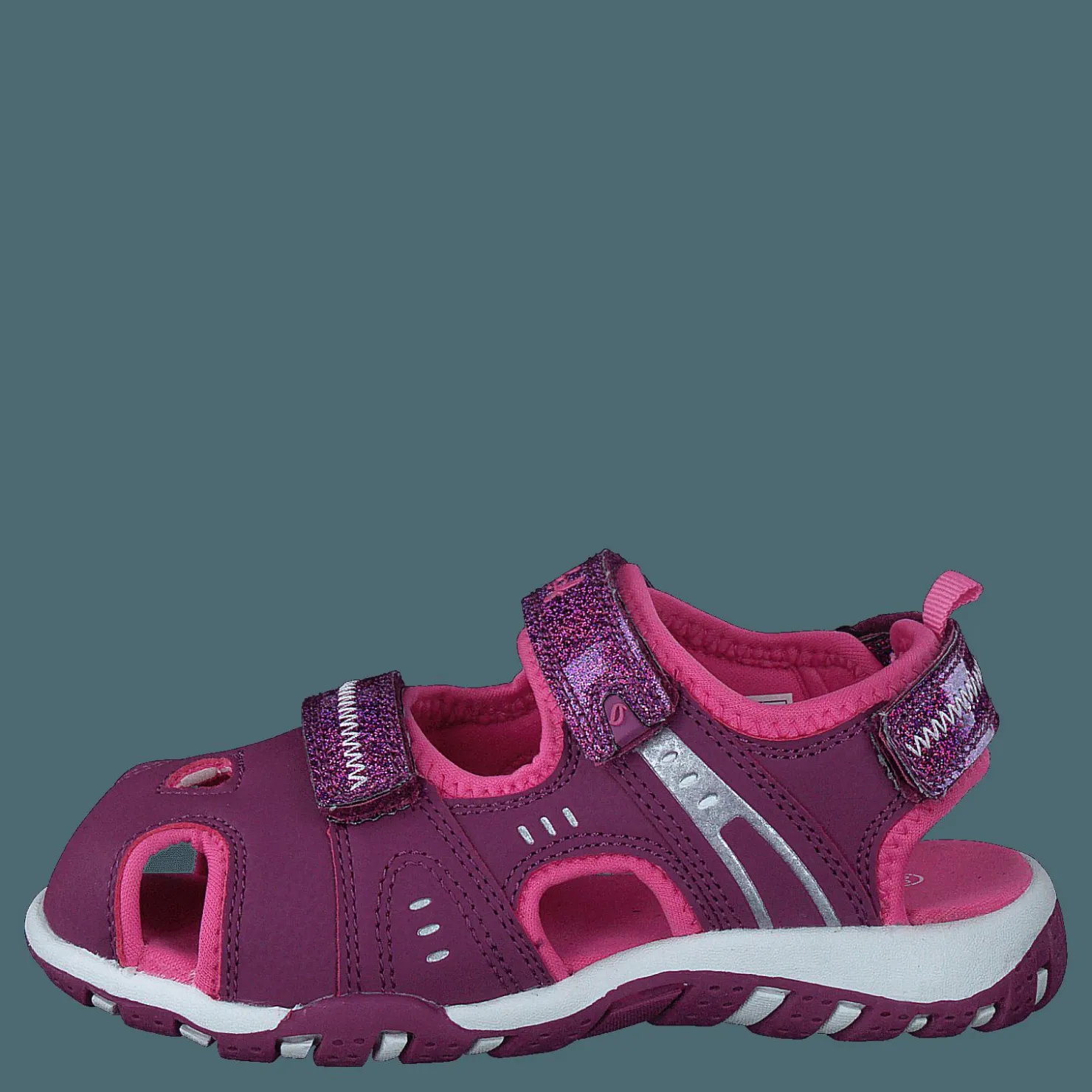 Leaf Runn Dk Pink Rosa och Lila Sale