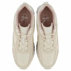 Calvin Klein Runner Laceup Authentic Creamy White/peach Whip Beige Discount