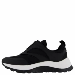 Calvin Klein Runner Slip On W/zip Mix M Ck Black Svart Hot