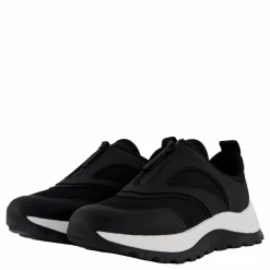 Calvin Klein Runner Slip On W/zip Mix M Ck Black Svart Hot