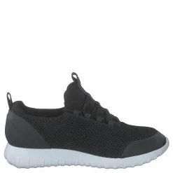 Calvin Klein Runner Sneaker Laceup Mesh Black Svart Discount