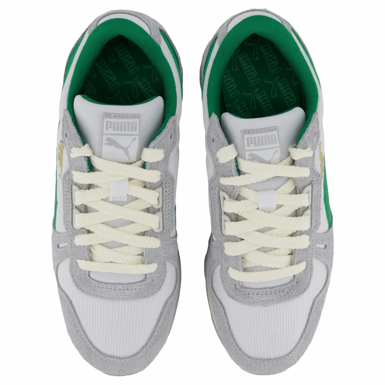 Puma Rx 737 Vintage White Grå Clearance