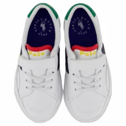 Ralph Lauren Junior Ryley Ps T-white Tumbled/navy/green W/ Vit Hot