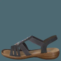 Rieker 608S1-45 Basalt Grå Clearance