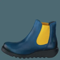 Fly London Salv Royal Blue Blå och Turkos Discount