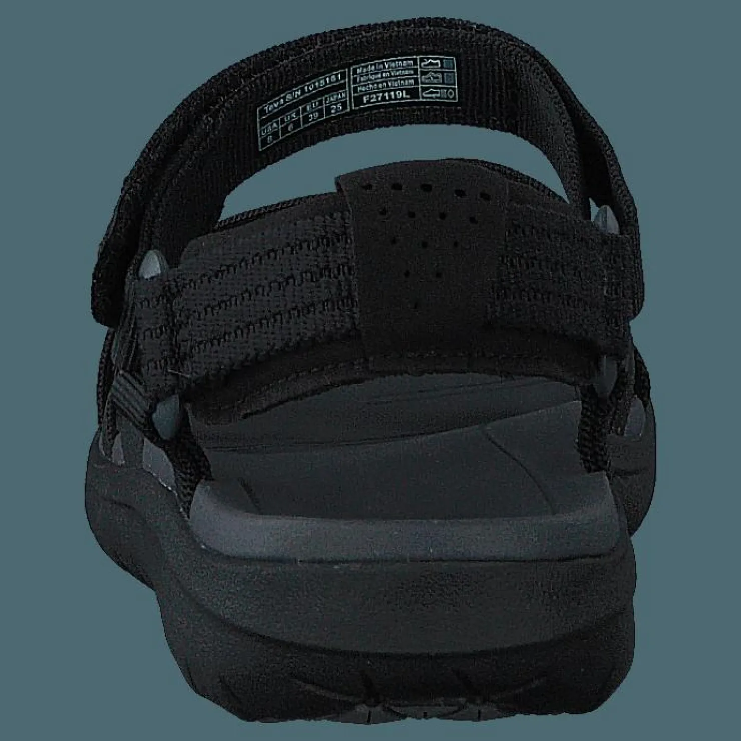 Teva Sanborn Sandal Black Svart Best