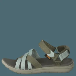 Teva Sanborn Sandal Burnt Olive/seafoam Grå och Grön