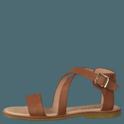 Angulus Sandal With Buckle Tan Brun Hot