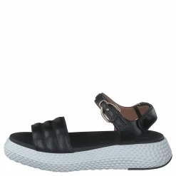Emporio Armani Sandalo Pelle A083 Black Svart Hot