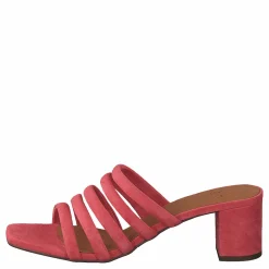 Billi Bi Sandals Dark Pink Suede Röd och Rosa Hot