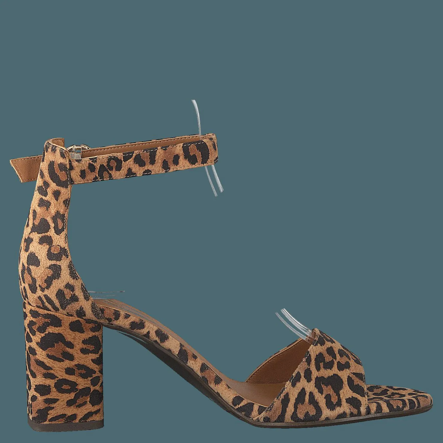 Billi Bi Sandals Leopardo Suede Brun Clearance