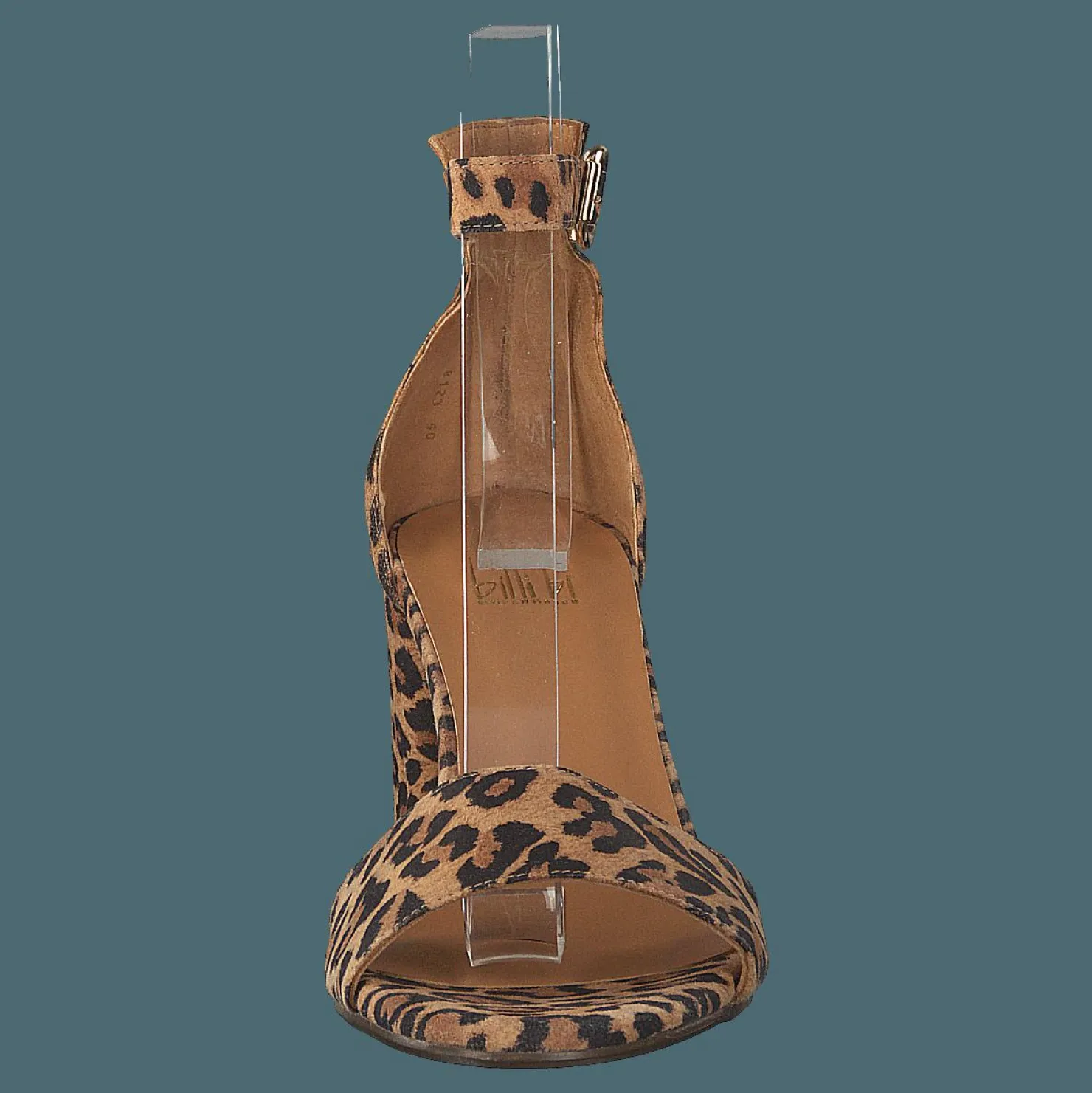 Billi Bi Sandals Leopardo Suede Brun Clearance